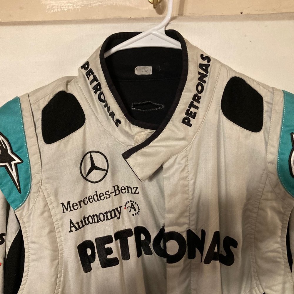 ALPINESTARS AMG MERCEDES FORMULA ONE Racing Team Issue Pit Crew Suits Overalls